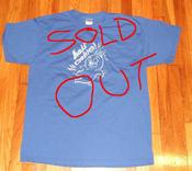 Image of Silver on Blue HC Shirt - Sold Out!!!