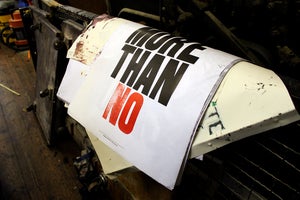 Image of SAY YES MORE THAN NO white