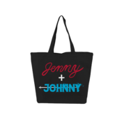 Image of Jenny and Johnny Black Tote