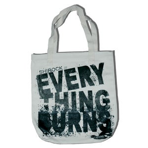 Image of "Everything Burns" Canvas Tote Bag