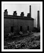 Image of SP03-Coal miners houses with no  windows to the street, c1937