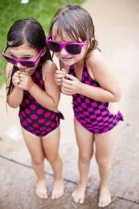 Image of Girls swimsuit spot