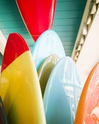 Image of Surfboards-2, 24x28 (FRAMED PRINT)