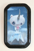 Image of "Uni Yeti" mounted giclee print