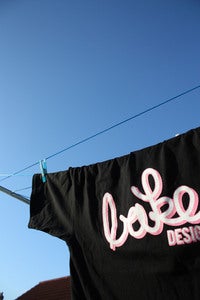 Image of BAKE LOGO TEE BLACK