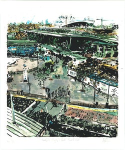 Image of Stratford Olympic Park March 2010 - unframed