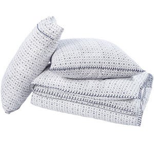 Image of sag harbor indigo sheet set