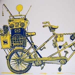 Island ride print   $32