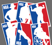 Image of NBA Logo Poster (6 to choose from)