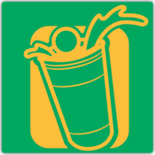 Image of Beer Pong Splash FTW (Green Shirt Men's)
