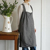 Image of Fog Linen Cross Apron