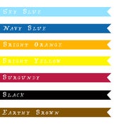 Image of Any Colour Ribbon Necklace - 16 inches