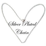 Image of Silver Plated Chain Necklace