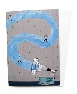 Image of Greetings Cards - I Wish I Had a River (Pack of 3)