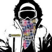 Image of stencil(bright coloured)snowboarding facemask