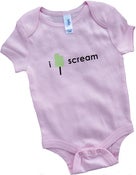 Image of i scream baby one piece | 2 colors