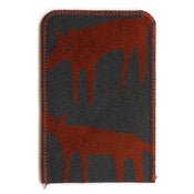Image of Brown Foxes Card Holder
