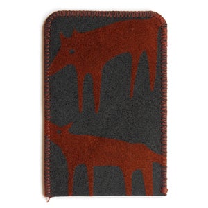 Image of Brown Foxes Card Holder