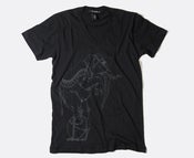 Image of vengeful minds - elephant v neck tee