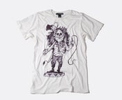 Image of vengeful minds - ringmaster distressed crew neck tee