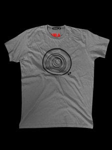 Image of Abstract Record Tee - Concrete