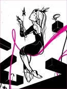 Image of "Princess Peach Silhouette" by Andrew Wilson (Standard)