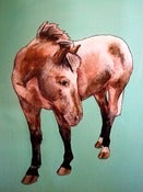 Image of Coffee- Original mixed media painting