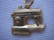 Image of sewing machine necklace