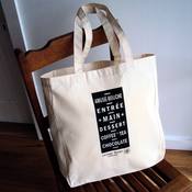 Image of Vintage Tram Roll Menu Market Bag