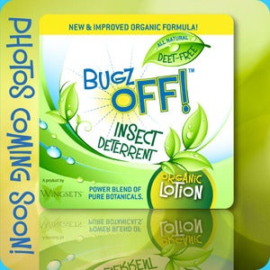 Image of 16 oz. Bugz OFF! Organic Lotion