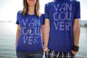 Image of Vancouver, we love you T-shirt (Indigo)