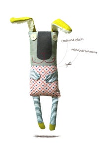 Image of Ferdinand le lapin/kit doudou