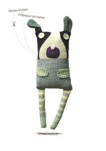 Image of Félicien le chien/kit doudou
