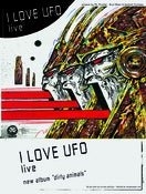 Image of I Love UFO - Affiche par Ph. Druillet