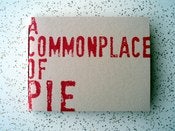 Image of A Commonplace Book Of Pie
