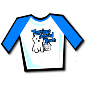 Image of Terriers Around Town Logo Baseball Shirt