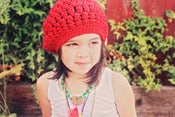 Image of Cotton Rastaberry Beret - Cherry