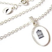 Image of The Empty Birdcage Necklace