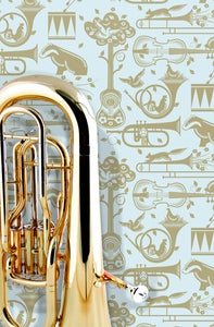 Image of Pet Sounds Wallpaper - Powder Paint Blue