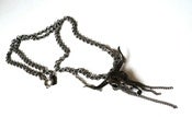 Image of Longhorn Necklace (with fringe chain)