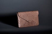 Image of Erin Envelope Clutch Ostrich 