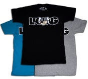 Image of LKNG "Atama" Logo (Black/Heather Grey/Teal)