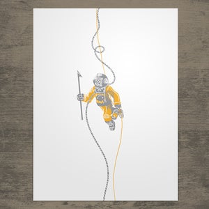 Image of Deep Sea Diver Poster