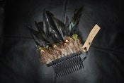 Image of Jasmin Sparrow Black Feather Comb