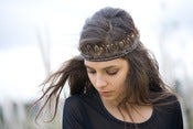 Image of Jasmin Sparrow Brown Feather Headpiece