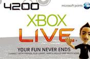 Image of Xbox Live 4200 Points