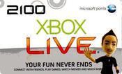 Image of Xbox Live 2100 Points