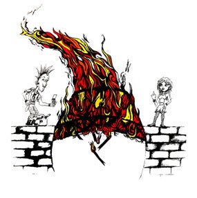 Image of Burning Bridges - White (Women's)