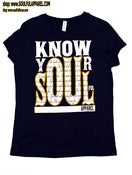 Image of Know your soulful crew neck t-shirt (womens)