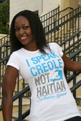 Image of I Speak Creole Ladies Tee